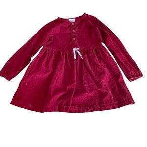 Hanna Andersson Corduroy Long Sleeve Dress